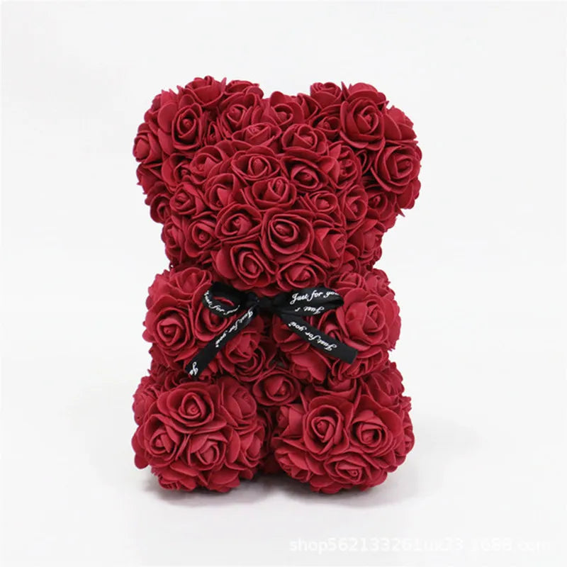 Flower Rose Bear Romantic Gifts