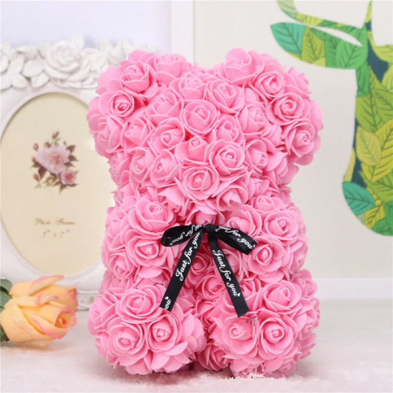 Flower Rose Bear Romantic Gifts