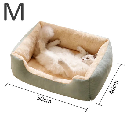 Cama premium para perros y gatos Paws &amp; Relax: comodidad, estilo y durabilidad para tus amigos peludos