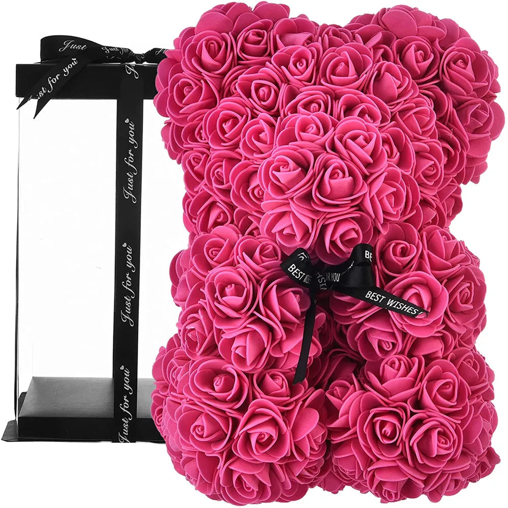 Flower Rose Bear Romantic Gifts