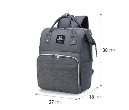 Mommy Diaper Bags Baby Stroller Hanging Bag Mother Large Capacity Nappy Backpacks with Changing Mat Convenient Baby Nursing Bags